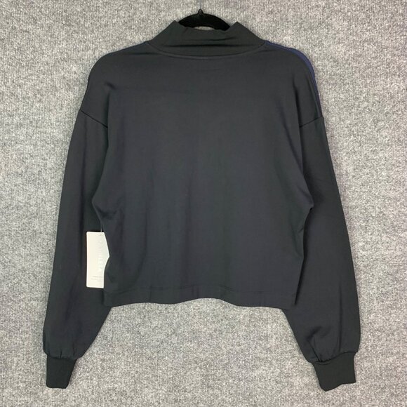 NWT Athleta Women’s XS Venice Colorblock Mock Neck Long Sleeve Sweatshirt Athlei - Picture 3 of 14